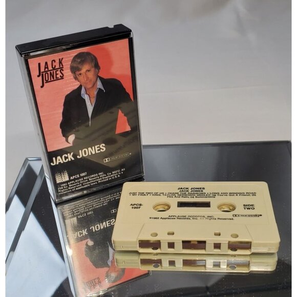 Jack Jones Cassette Tape 1982 Applause Records - Picture 3 of 3